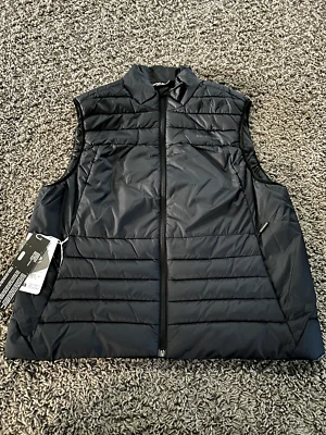 Salomon RFLX Vest Men's Medium Black Puffer Pertex Hiking Winter Ski Insulated - Image 1 of 4