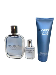 Kenneth Cole Mankind Legacy Set (3.4oz + 0.5oz EDT Spray) + A/S Balm 3.4oz NIB - Picture 1 of 12