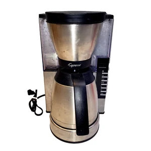 Jura Capresso MT900 10 Cups Coffee Maker Black Stainless 445 - Picture 1 of 6