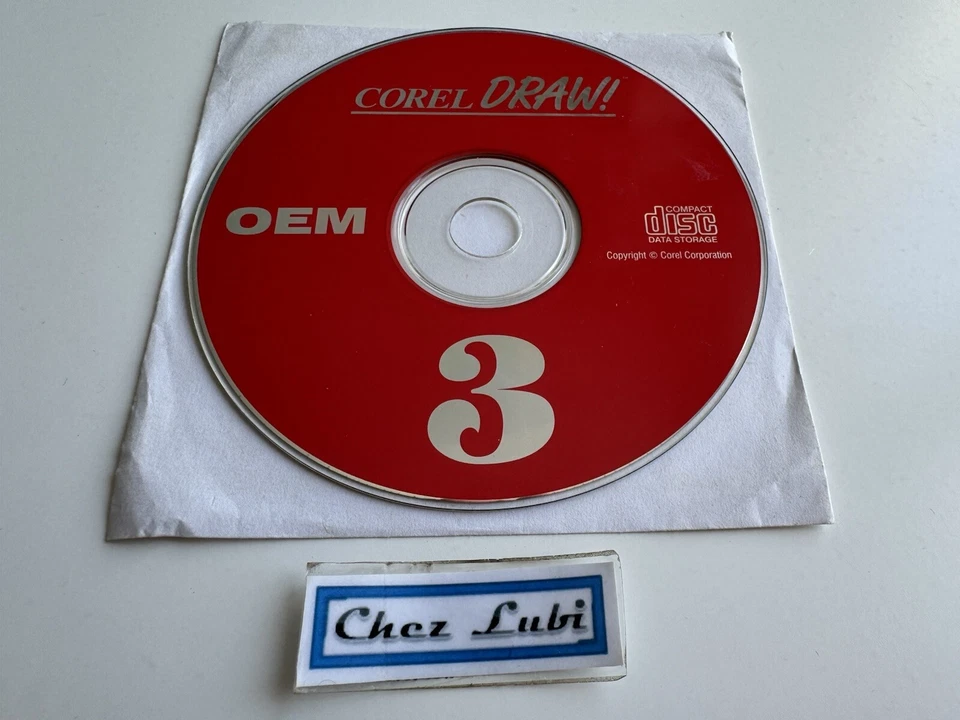 CorelDraw / Corel Draw 3 - OEM - PC - CD Seul - Image 1 of 1