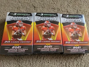 2021 Panini Prizm NFL Draft Picks Football Hanger Box (Lot Of 3 Boxes) - Picture 1 of 1