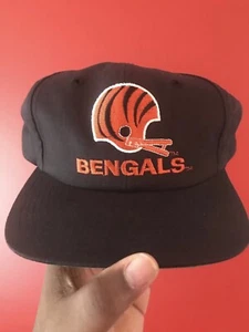 Cincinnati Bengals Starter vintage helmet logo snapback hat - Picture 1 of 3
