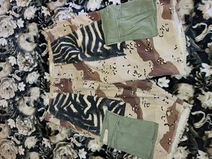 Denim & Supply Ralph Lauren Cargo Shorts Camouflage Army frayed Men's Size 31 - Picture 1 of 3