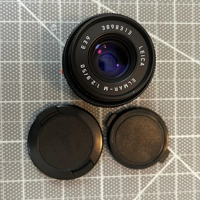 Leica Elmar-M 50mm f2.8 Black - Image 1 of 4