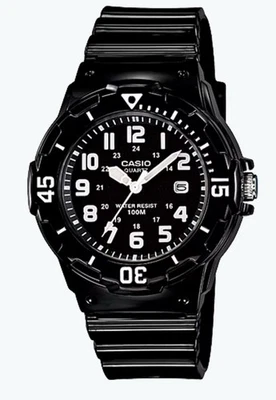 Reloj de cuarzo analógico Casio LRW-200H-1BVDF para dama aspecto de buzo nuevo en caja Foto 1 de 4