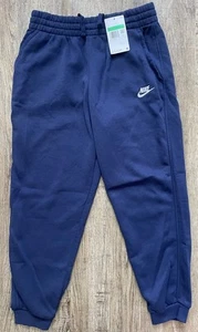 Nike Kids Club Fleece Jogger Sweatpants Blue Sz Medium FD3008-410 - Picture 1 of 3