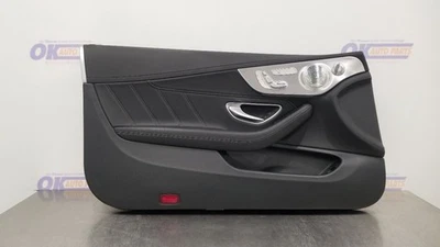 19 MERCEDES BENZ AMG C63 W205 COUPE INTERIOR DOOR TRIM PANEL FRONT LEFT DRIVER Foto 1 de 4