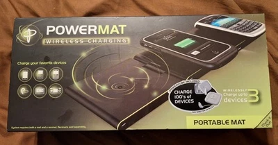 Powermat: Wireless Charging- NEW/SEALED PMM-PT100 Portable Wireless - Image 1 of 4