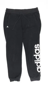 Adidas Women's Black Jogger Trousers Size L - Picture 1 of 12