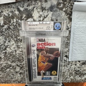 SEGA NBA Action 98 Sega Saturn NTSC-U/C Basketball Sports Game Full Rosters 1997