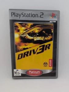 DRIV3R (Driver 3) Playstation 2 / PS2 Platinum Game - PAL - Complete With Manual - Picture 1 of 6