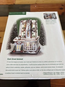 Department 56 Clark Street Automat beleuchtet Bldg. Christmas In The City Serie - Bild 1 von 24