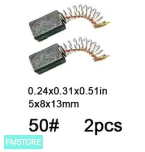 Spazzole carboncini 5×8×13 mm Flex Trapano Smerigliatrice Martelletto 50# - Picture 1 of 2