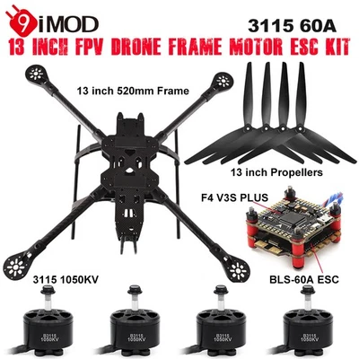 9IMOD 13inch 520mm Frame B3115 1050KV Brushless Motor Propeller for FPV Drone - Bild 1 von 4