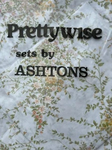 Duvet Cover + Pillowcase Set Double Bed Floral Country Cottage Style ASHTONS NEW - Picture 1 of 7