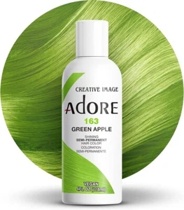 Adore Semi Permanent GREEN APPLE Hair Colour 163 - 118ml | AUS SELLER SAME DAY - Picture 1 of 2