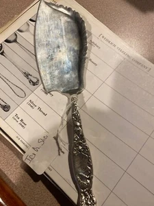 HERALDIC by WHITING - STERLING SILVER ICE CREAM SERVER 10"  SUPER SERVER - Picture 1 of 1