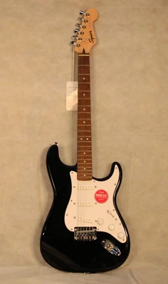 2021 Squier Bullet Stratocaster HT, Black - Image 1 of 2