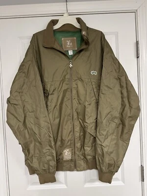 Lrg Root and Equipment Jacket Mens XXXXL Gold Windbreaker Nylon Full Zip Hooded - Image 1 of 4