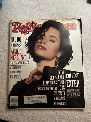Rolling Stone Magazine March 1993 Natalie Merchant Issue 652 - Image 1 of 4