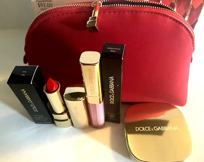 DOLCE & GABBANA SEDUCTIVE LIPS SET Devil 620 Lipstick+Sheer shine gloss+ Compact - Image 1 of 4