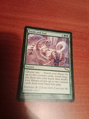 MTG NM Tooth and Nail Mirrodin English - Image 1 of 2