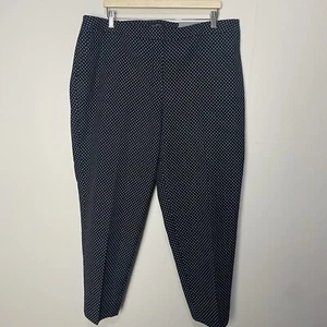 Talbots Women’s NWT Black Hampshire Ankle Straight Leg Dress Pants Size 18w. - Picture 1 of 17