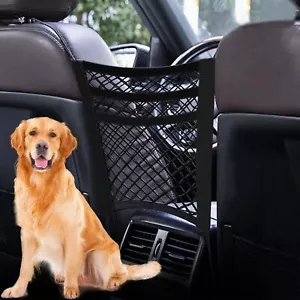 Organizador de malla para asiento trasero de coche para mascotas y niños - Imagen 1 de 6