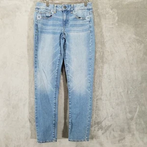 American Eagle Jeans Damen 28 Blau Denim Next Level Flex Stretch Straight - Bild 1 von 13