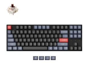 KEYCHRON K8 Pro Mechanische Tastatur QMK LED Brown Gateron Swap K8P-G3 - Afbeelding 1 van 7