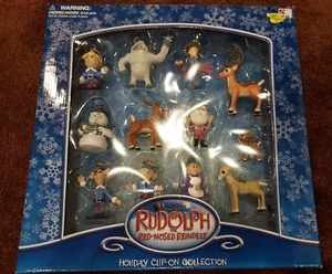 Rudolph das Rentier mit der roten Nase Schlüsselanhänger Ornamente 2003 Playing Mantis neu in Box - Bild 1 von 9