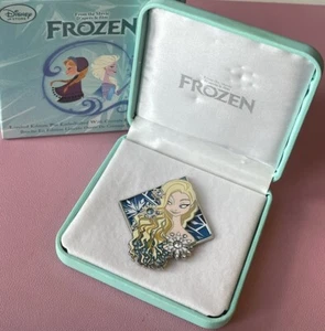 D23 Disney Frozen Princess Elsa Pin Swarovski LE 700 Boxed READ - Picture 1 of 10