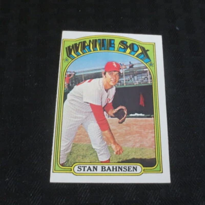 1972 Topps High Number #662 Stan Bahnson White Sox   - Image 1 of 2