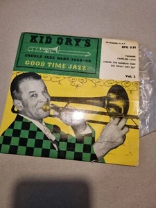 Kid Ory's Creole Jazz Band 1944-45 Good Time Jazz Epg1171 Vogue Records Vol 2. - Picture 1 of 3