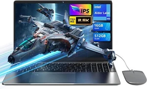 DREAMFYRE F15.6" Laptop PC 16GB DDR4 512GB SSD, HD Laptop - Picture 1 of 3