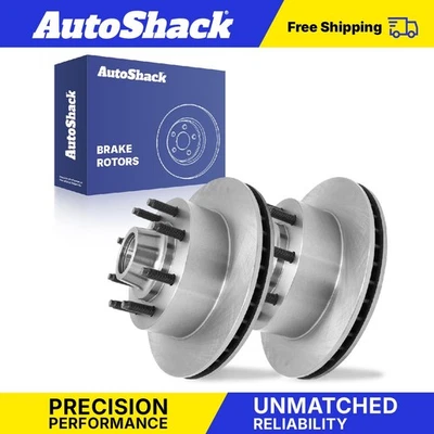 Front Brake Rotors Pair for 2003-2007 Ford E-250 1999-2007 Ford E-350 Super Duty - Image 1 of 4