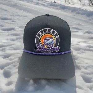 Orlando Solar Bears Mütze 47 Marke schwarz Akkord Mystery Promo Golfer Kappe H99 - Bild 1 von 8