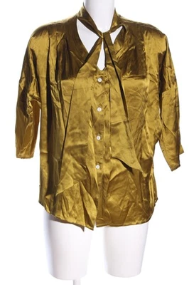 VALENTINE GAUTHIER Blusa con lazo Mujeres Blusa Talla EU 36 color oro elegante - Imagen 1 de 4