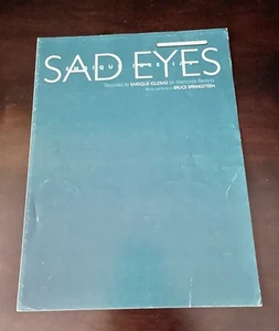 2000 SAD EYES Recorded by ENRIQUE IGLESIAS And BRUCE SPRINGSTEEN Sheet Music - Picture 1 of 7