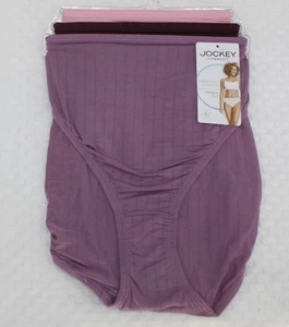 NWT set of 3 JOCKEY 2371 BREATHES and COOLS FRENCH CUT  PINK LILAC WINE 10/3XL - Picture 1 of 5