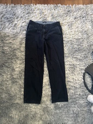 Nautica Men's Corduroy Flat Front Navy Pants, 32W x 32L, Straight Leg Classic - Image 1 of 3