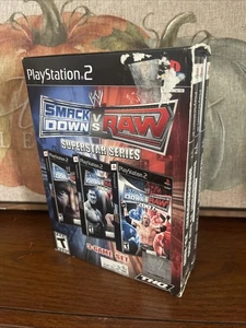 WWE SmackDown vs RAW Superstar Series 3 Game Set 2006 2007 Complete Tested - Picture 1 of 9