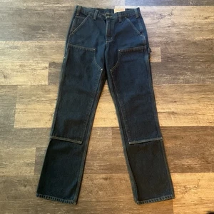 Vintage 90’s Deadstock Neu mit Etikett Carhartt Denim Double Knees 32x34 - Bild 1 von 8
