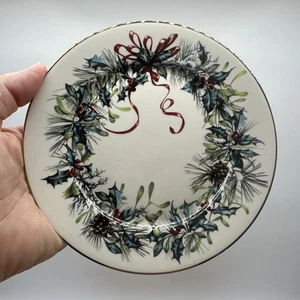 Lenox Christmas Winter Greetings Bread & Butter Plate 6 1/2” Replacement - Picture 1 of 6