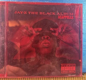 Jay-Z The Black Album Accapella 2004 CD - Imagen 1 de 4