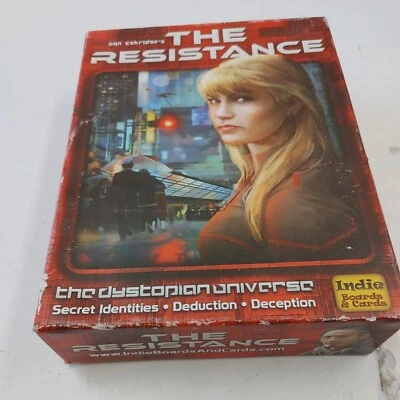 Don Eskridges 2012 The Resistance Board Game by Indie Boards & Cards NEW - Image 1 of 4