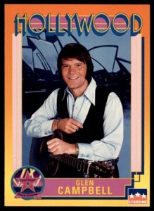 Starline Hollywood Cards 1991 - Glen Campbell No. 89