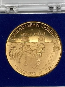 NASA APOLLO TWELVE CONRAD BEAN GORDON 1969 Challenge Coin - Picture 1 of 2