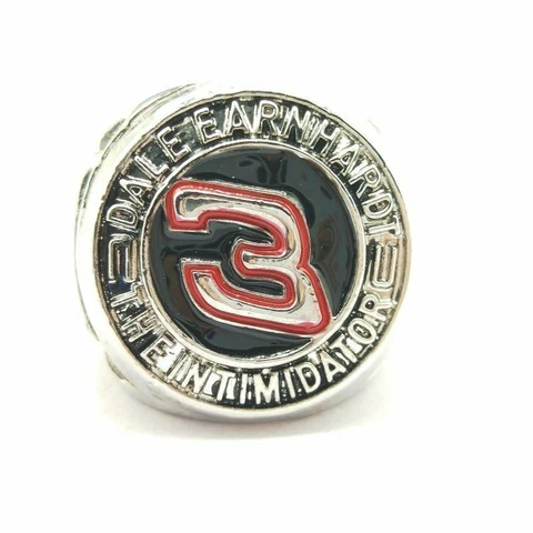 Ring of Dale Earnhardt The Intimidator HOF Speedway Nascar Race Souvenir Rings Cover