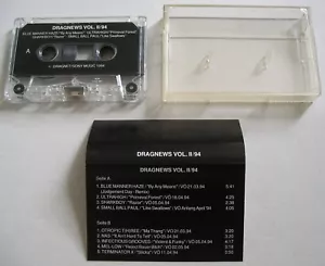 DRAGNEWS VOL. II/94 *RARE GERMAN PROMO CASSETTE TAPE* ROCK, HIP-HOP, DANCE MUSIC - Picture 1 of 3
